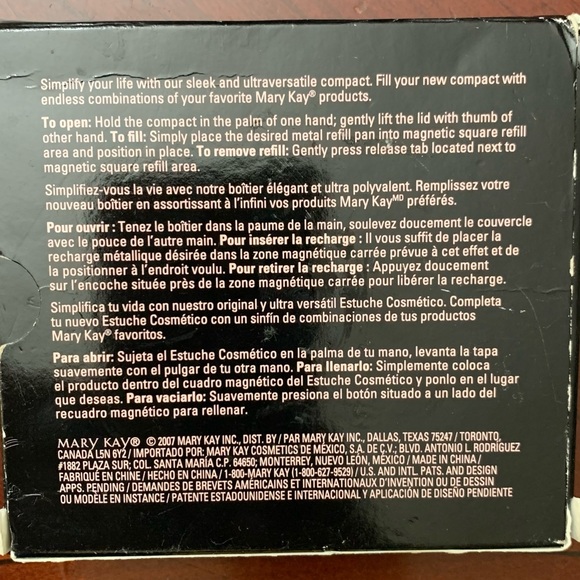 Mary Kay unfilled cosmetic mirror compact- NEW - Picture 5 of 5